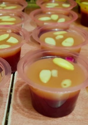 Foto resep Puding buah naga