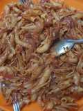 Tangy onion tomato pasta