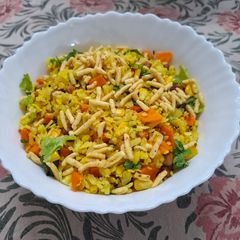 A picture of Poha (quick breakfast).