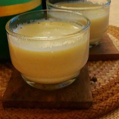 A picture of Kesar Badam Doodh.