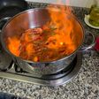 Gambas Flambeadas