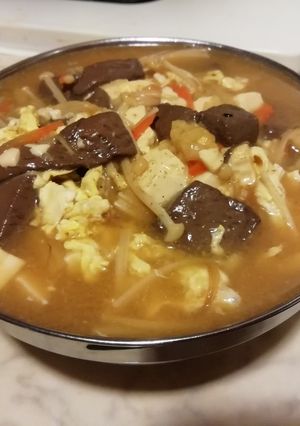 A picture of Hot and Sour Soup.