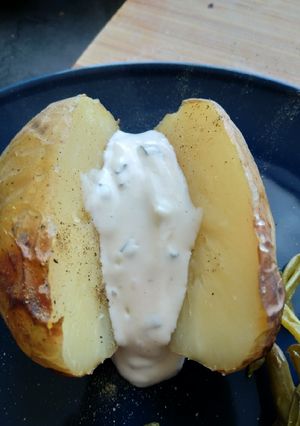 Une photo de Pomme de terre ciboulette