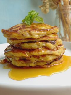 Foto resep Pan cake pisang