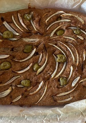 Una foto de Focaccia integral