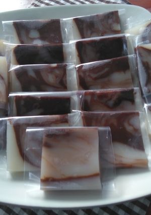 Foto resep Hunkwe Marmer/Talam/Puding Hunkwe