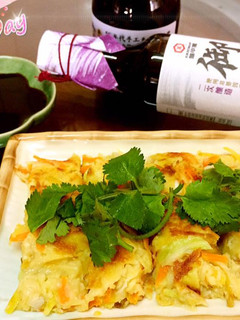 【御釀拌淋風味】地瓜蔬菜煎餅 的食譜成品照片