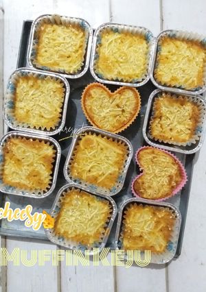 Foto resep Muffin Keju tanpa mixer