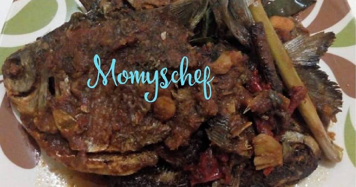 Resep Ikan Bawal Masak Habang Oleh Momy Chef Cookpad