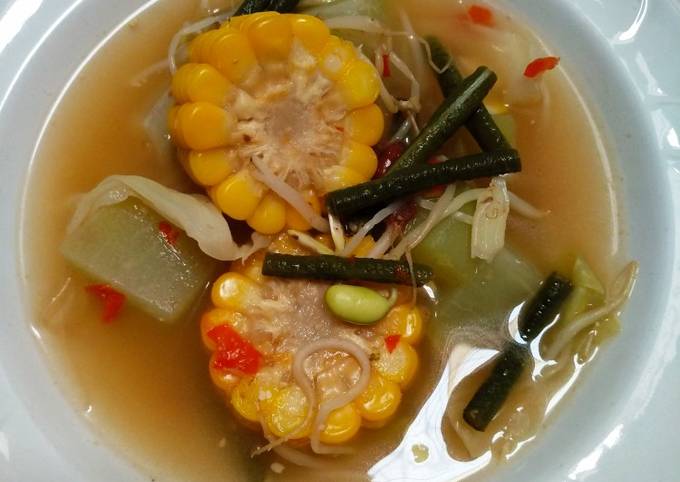 Sayur asem bumbu merah