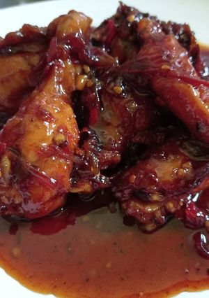 Foto resep Ayam saus mentega (Pedas)
