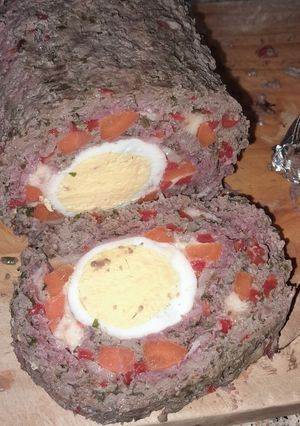 Una foto de Arrollado de carne picada