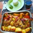 Pollo al horno a las finas hierbas 🐔🌿