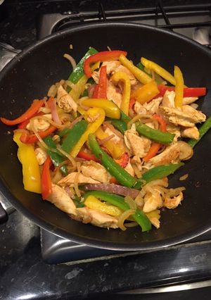 A picture of Simple Fajitas.