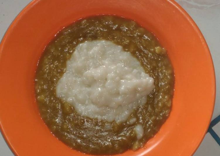 Cara Menyiapkan Bubur merah putih Menggugah Selera