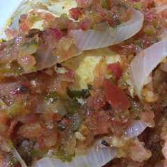 Una foto de Pollo jalapeño