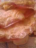 Omelett de jamón y queso con fideos municiones a mí manera