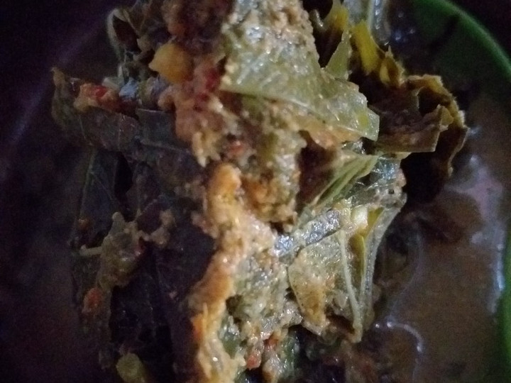 Anti Ribet, Memasak Daun singkong kuah santan pedas + lauk istimewa Istimewa