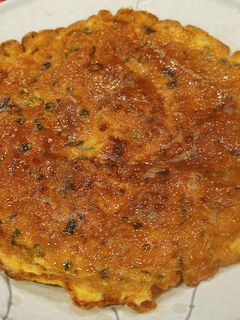 A picture of Taiwanese Dried Radish Omelette.