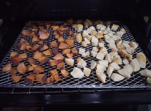 Una foto de Fruta deshidratada en horno airfry
