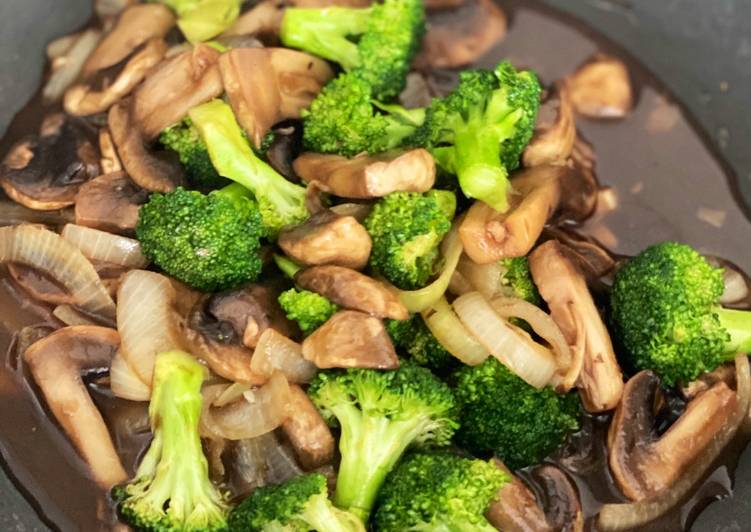 Resep Tumis jamur brokoli (cocok utk diet), Enak Banget