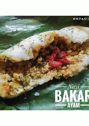 Foto resep Resep MPASI 10m+ - Nasi Bakar Ayam
