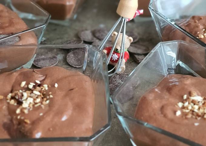 Recette Parfait Mousse au chocolat 2 ingrédients