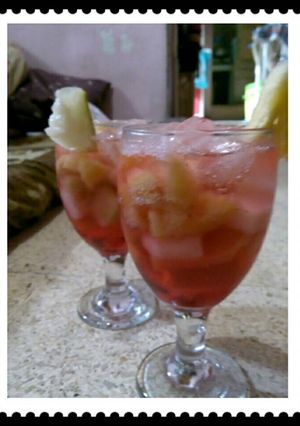 Foto resep Cocktail merah delima