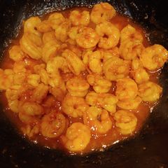 A picture of Singapore King Prawns.