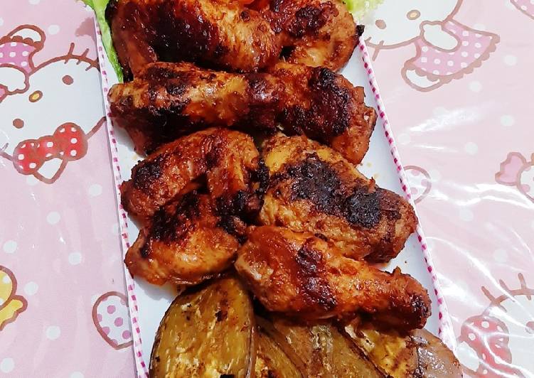 12 Resep: Grilled Spicy Chicken Wing Anti Ribet!