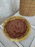 Crema di albumi al cioccolato fondente