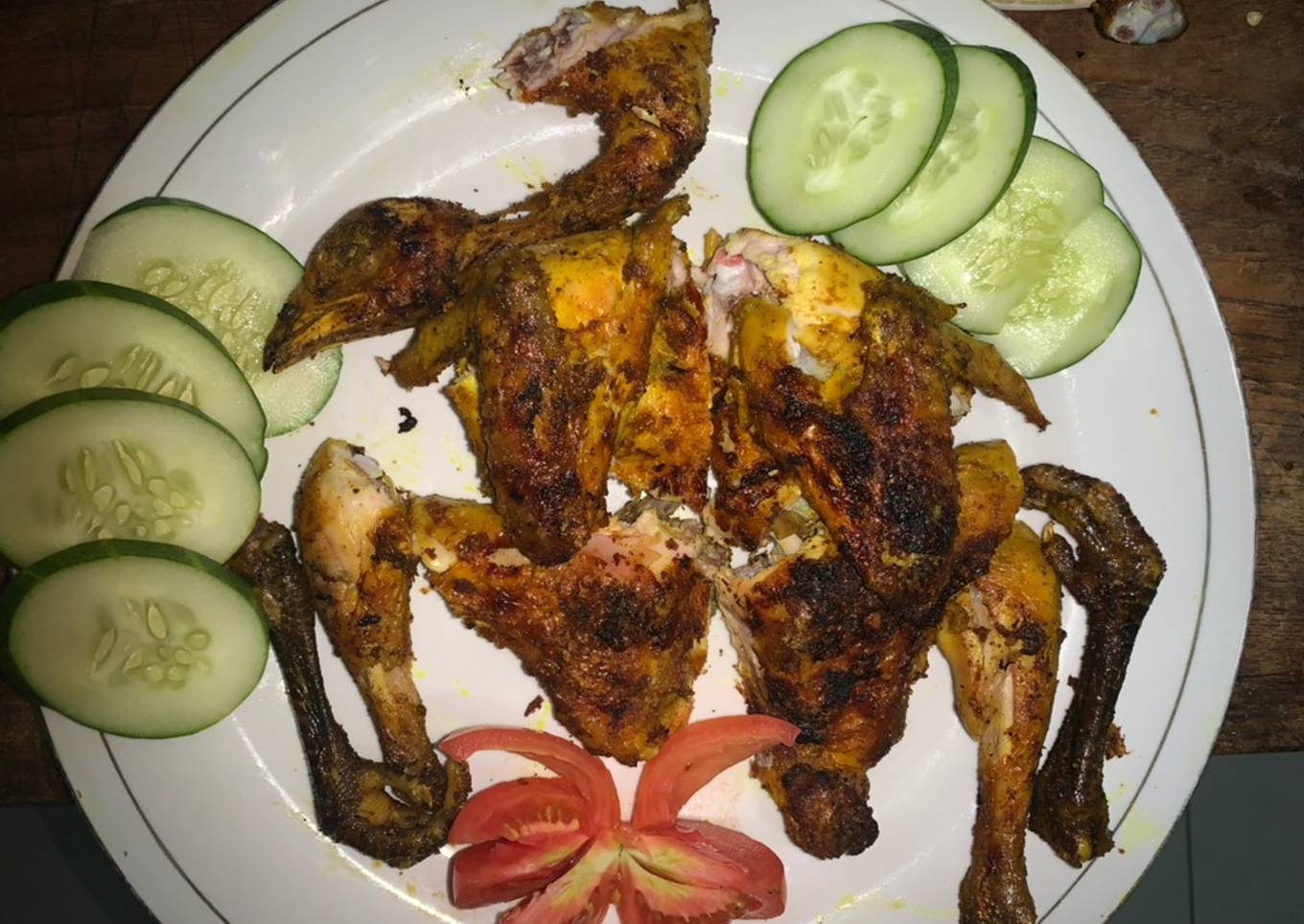 Ayam bakar ala papa kembar