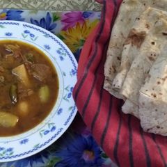 A picture of Arabi gosht.