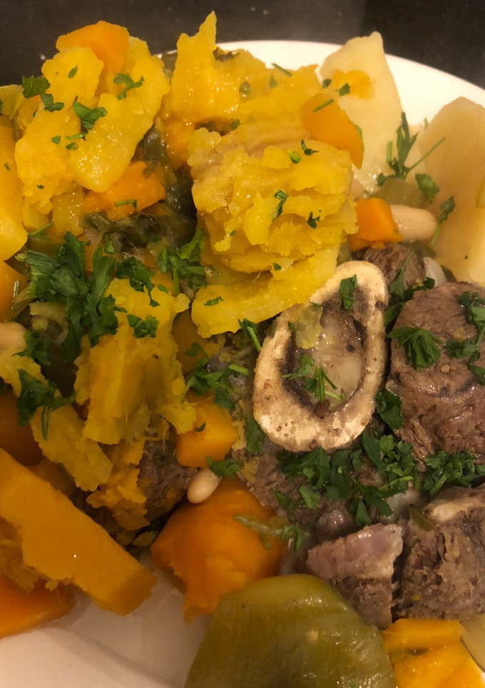 Una foto de Puchero express en olla presión