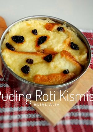 Foto resep Puding Roti Kismis