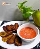 Sanggar pappek sambal tomato- pisang Goreng Sabah