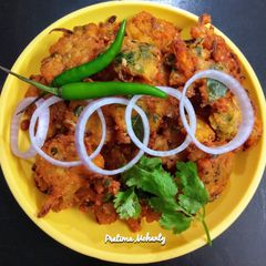 Moong Dal Pakoda A picture of Moong Dal Pakoda.