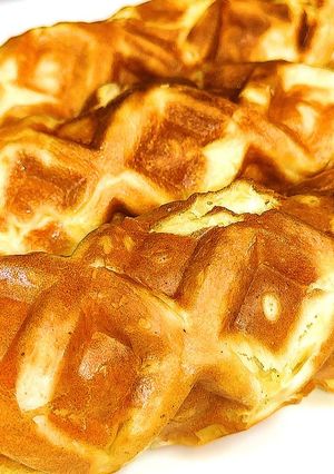 Фото Сладкие творожные вафли! Потрясающий вкус детства.