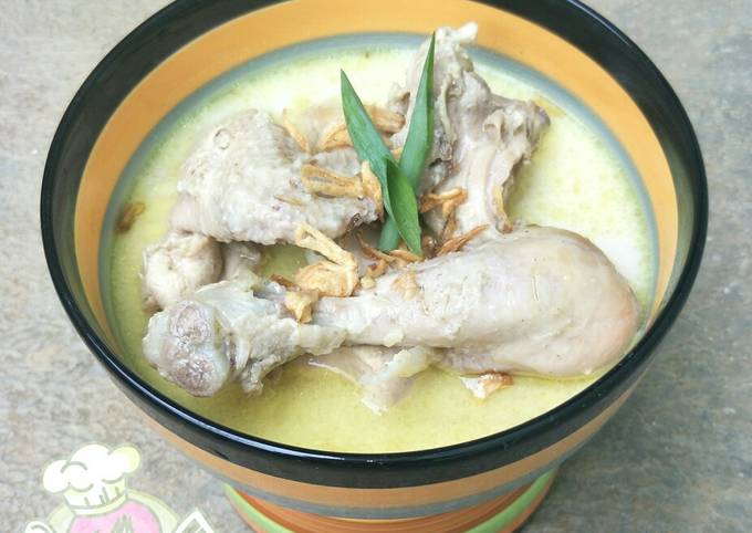  Bagaimana cara memasak Opor Ayam Putih sajian Hari Raya  enak