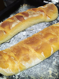 Una foto de Pan Flauta caserito