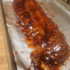A picture of Instant pot bbq ribs.