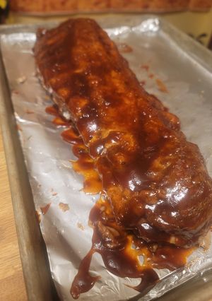 A picture of Instant pot bbq ribs.