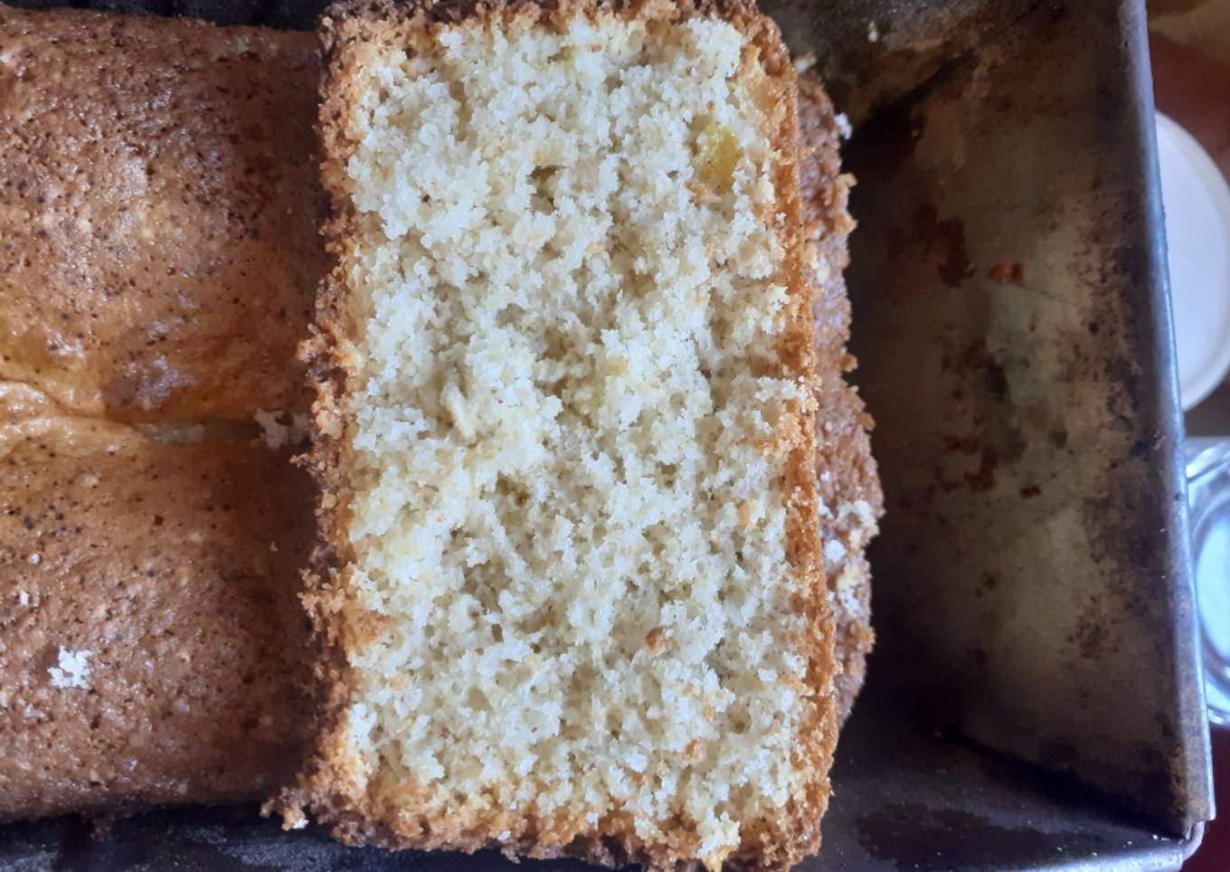 Budín de limón y avena (saludable)