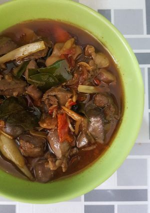 Foto resep Ati ampela kecap a la aku :)
