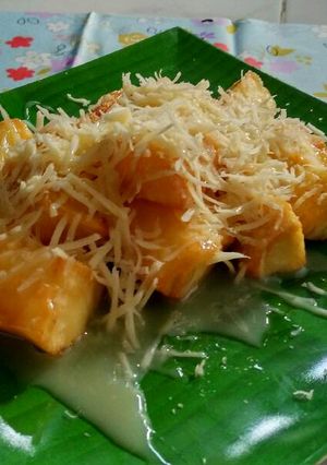 Foto resep Singkong Susu Keju