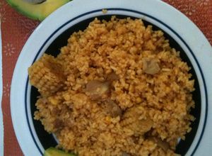 Una foto de Arroz a la campesina