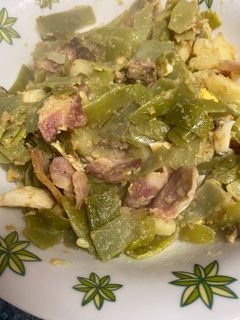 Una foto de Judías verdes con patatas