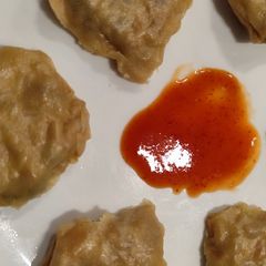 A picture of Momos 🤍with love.