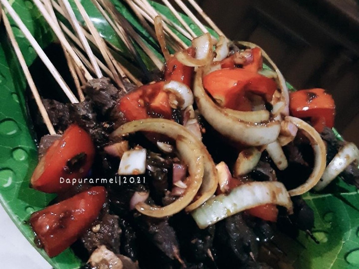 Ternyata ini lho! Bagaimana cara membuat Sate Daging Sapi hidangan Idul Fitri yang istimewa