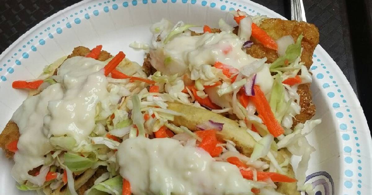 Fish Tacos With Grits Recipe By Skunkmonkey101 Cookpad